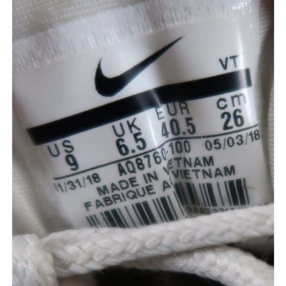 Nike Shoes Womens 9 Sneakers Air Max 97 White Summit Lifestyle Athletic Trainers - Picture 14 of 16